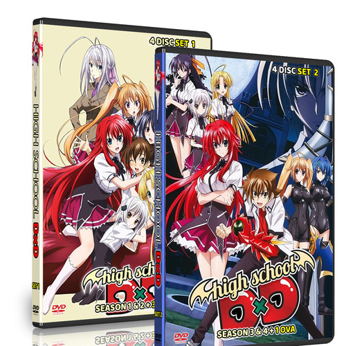 Anime dvd high school dxd - anime, sea